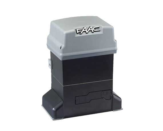 Older, shorter design of the FAAC 746 motor