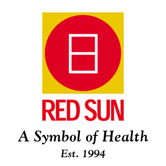 Red Sun Logo -- Client of 8M Alarm System